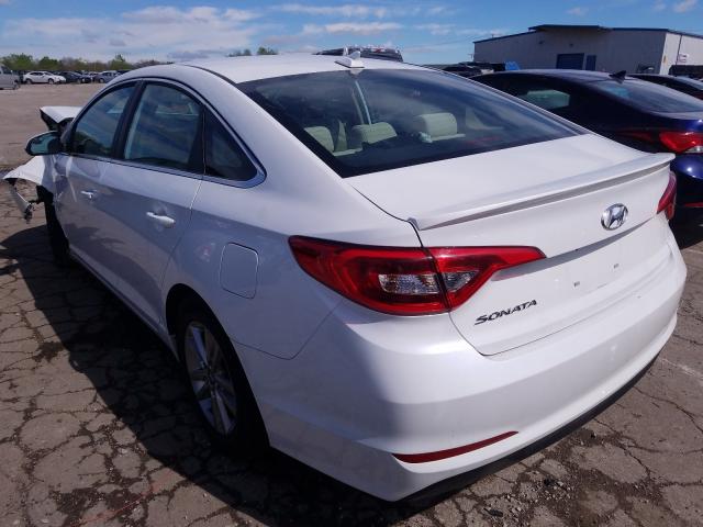 Photo 2 VIN: 5NPE24AF5GH382761 - HYUNDAI SONATA SE 