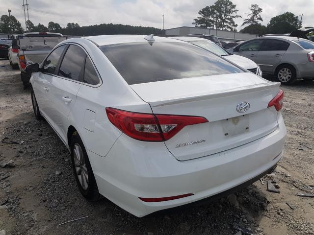 Photo 2 VIN: 5NPE24AF5GH384381 - HYUNDAI SONATA SE 