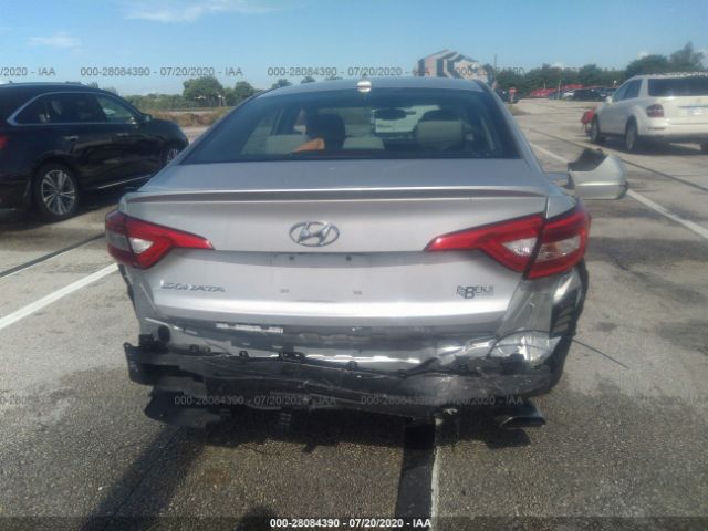 Photo 5 VIN: 5NPE24AF5GH384672 - HYUNDAI SONATA 