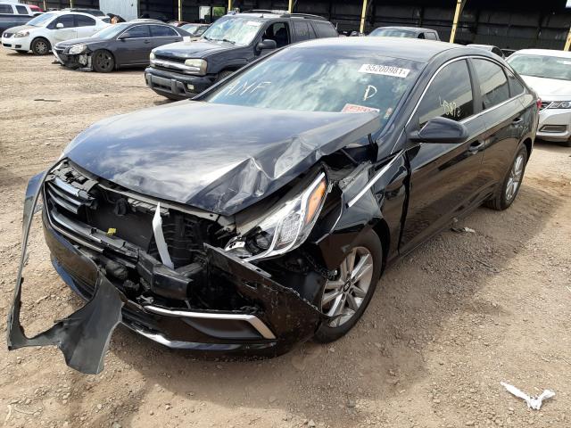 Photo 1 VIN: 5NPE24AF5GH391220 - HYUNDAI SONATA SE 