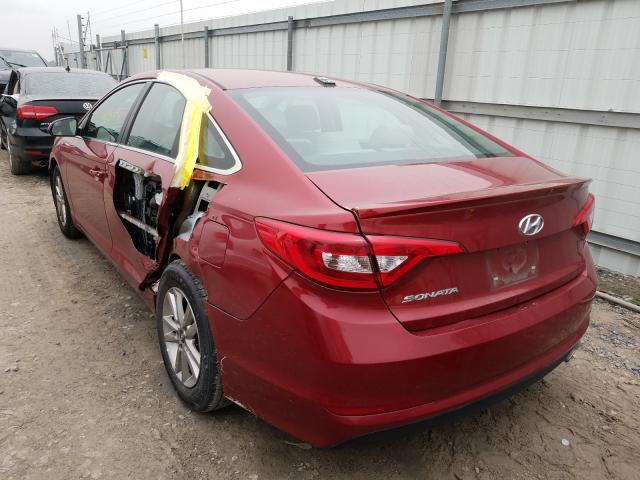 Photo 2 VIN: 5NPE24AF5GH396711 - HYUNDAI SONATA SE 