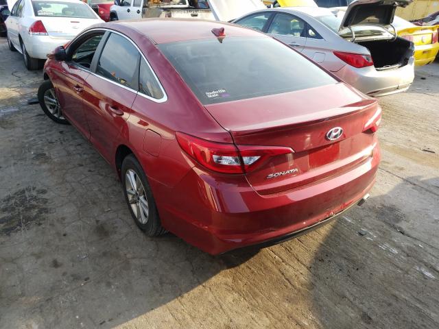 Photo 2 VIN: 5NPE24AF5GH397213 - HYUNDAI SONATA SE 