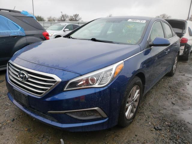 Photo 1 VIN: 5NPE24AF5GH404726 - HYUNDAI SONATA SE 