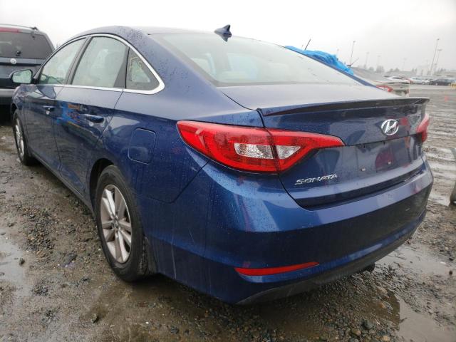 Photo 2 VIN: 5NPE24AF5GH404726 - HYUNDAI SONATA SE 