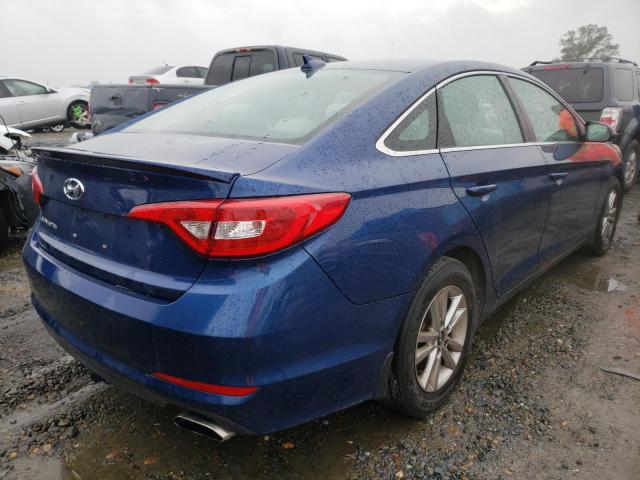 Photo 3 VIN: 5NPE24AF5GH404726 - HYUNDAI SONATA SE 