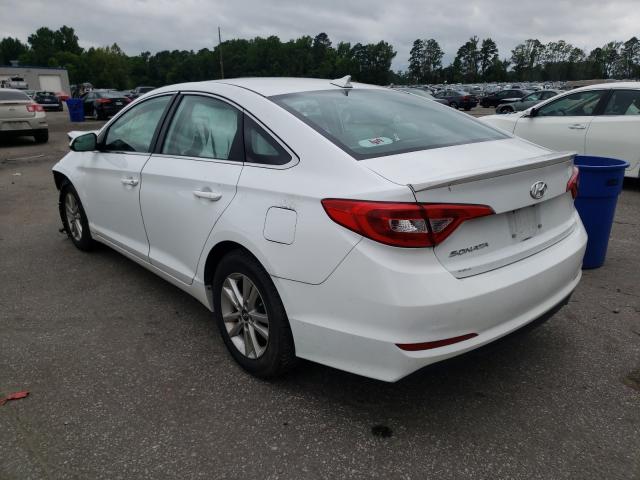 Photo 2 VIN: 5NPE24AF5GH405620 - HYUNDAI SONATA SE 