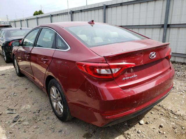 Photo 2 VIN: 5NPE24AF5GH406010 - HYUNDAI SONATA SE 