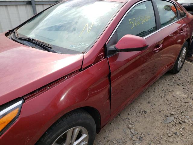 Photo 8 VIN: 5NPE24AF5GH406010 - HYUNDAI SONATA SE 