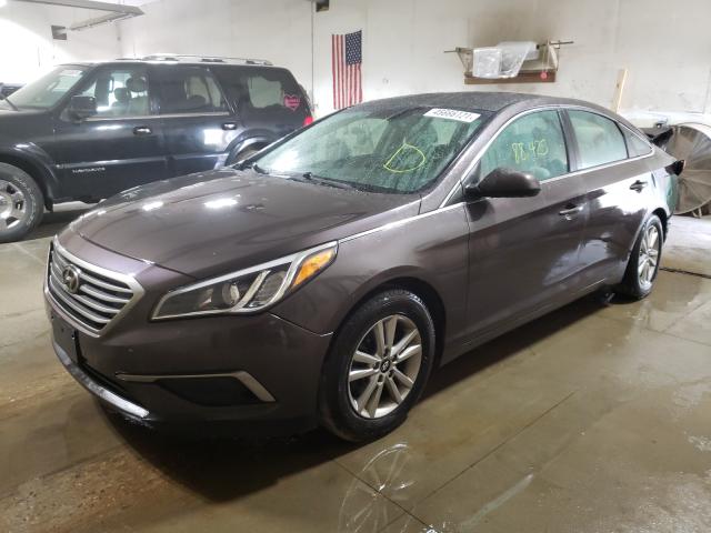 Photo 1 VIN: 5NPE24AF5GH411207 - HYUNDAI SONATA SE 