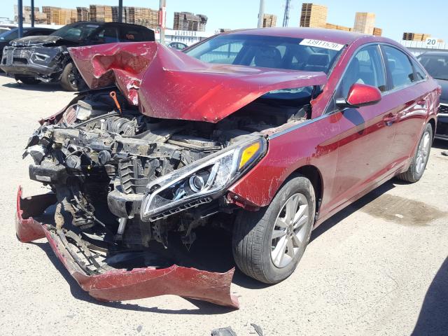 Photo 1 VIN: 5NPE24AF5GH414902 - HYUNDAI SONATA SE 