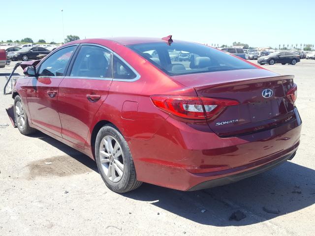 Photo 2 VIN: 5NPE24AF5GH414902 - HYUNDAI SONATA SE 