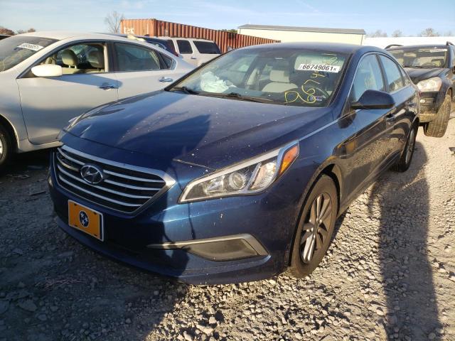 Photo 1 VIN: 5NPE24AF5GH416746 - HYUNDAI SONATA SE 