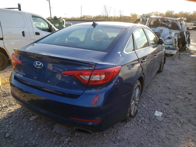 Photo 3 VIN: 5NPE24AF5GH416746 - HYUNDAI SONATA SE 