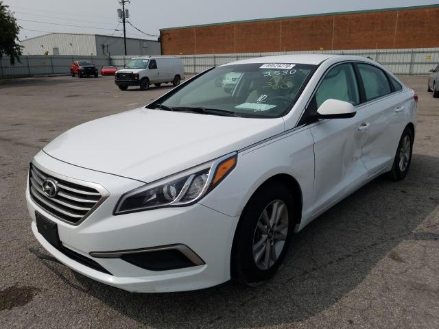 Photo 1 VIN: 5NPE24AF5GH422580 - HYUNDAI SONATA SE 