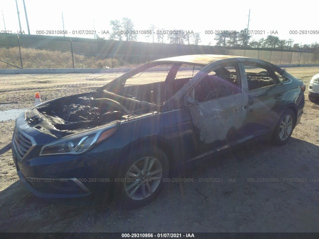 Photo 1 VIN: 5NPE24AF5GH432025 - HYUNDAI SONATA 