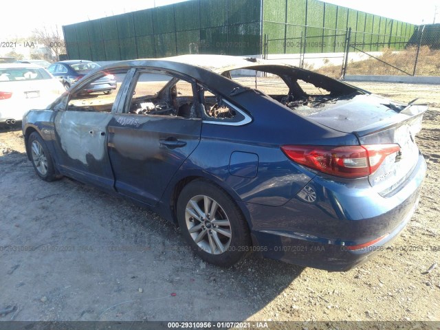 Photo 2 VIN: 5NPE24AF5GH432025 - HYUNDAI SONATA 