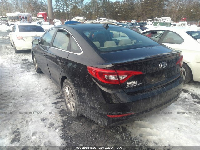 Photo 2 VIN: 5NPE24AF5GH435278 - HYUNDAI SONATA SE 