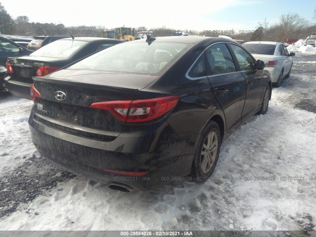 Photo 3 VIN: 5NPE24AF5GH435278 - HYUNDAI SONATA SE 