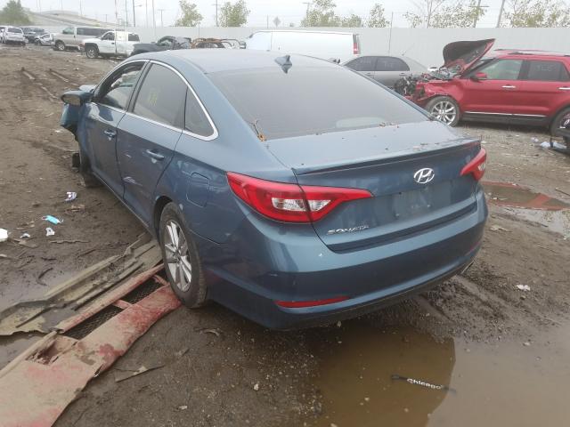 Photo 2 VIN: 5NPE24AF5HH441423 - HYUNDAI SONATA SE 