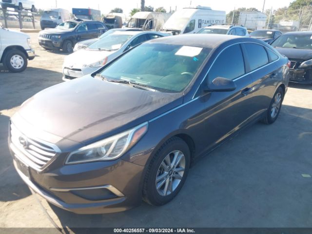 Photo 1 VIN: 5NPE24AF5HH455872 - HYUNDAI SONATA 