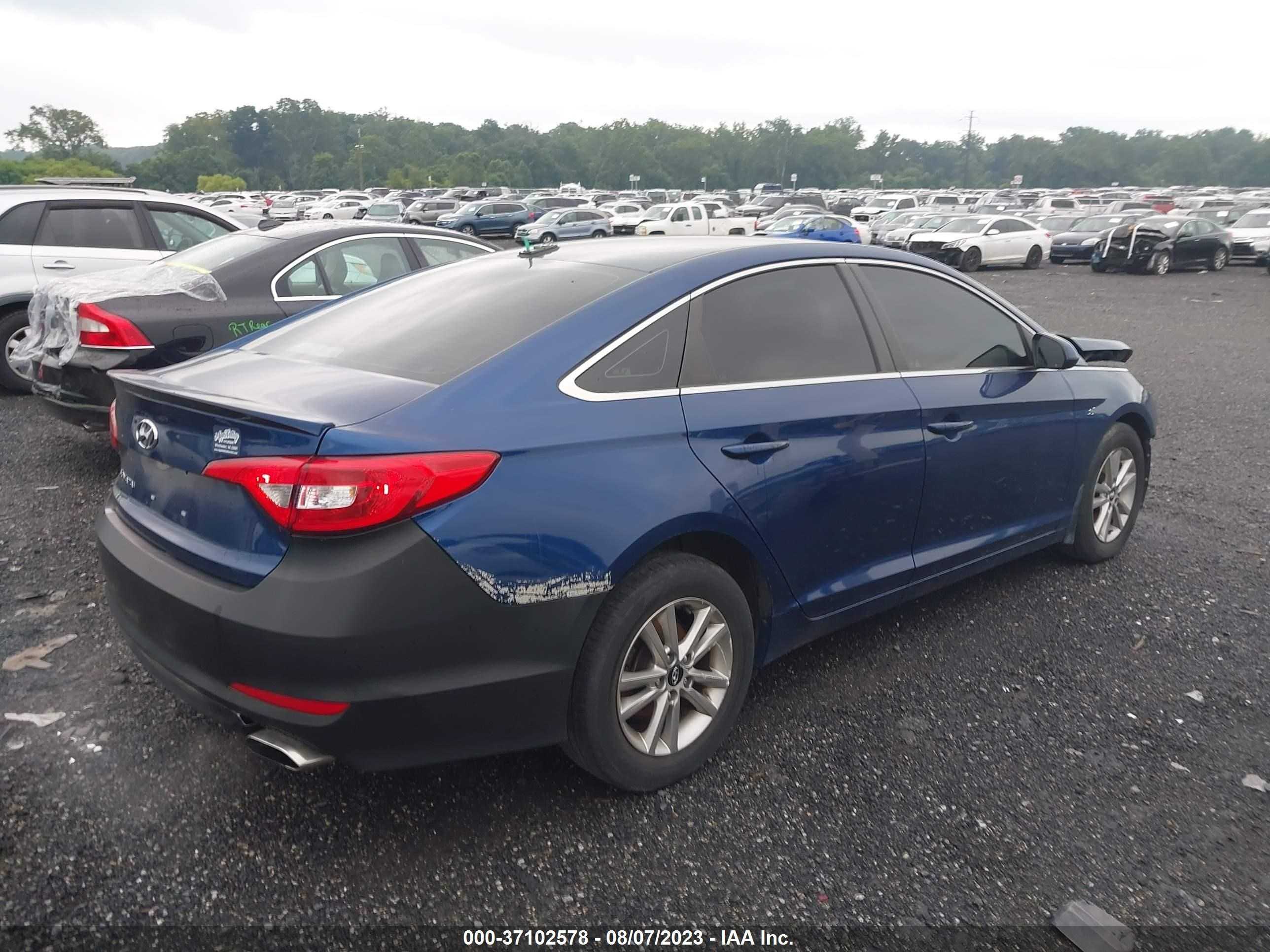 Photo 3 VIN: 5NPE24AF5HH460232 - HYUNDAI SONATA 