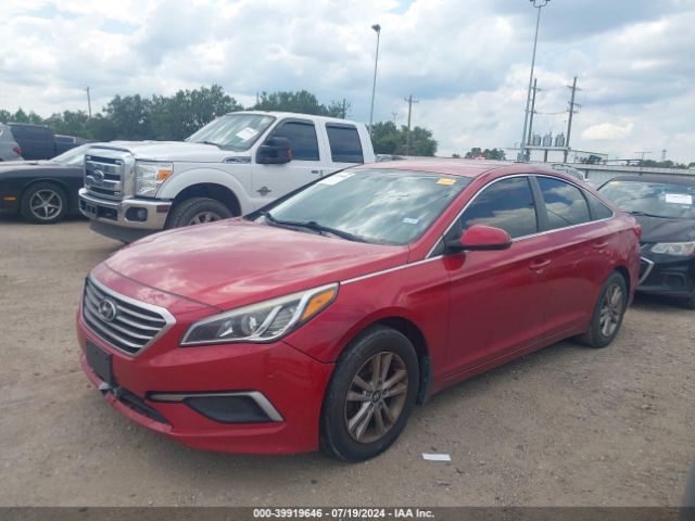 Photo 1 VIN: 5NPE24AF5HH466645 - HYUNDAI SONATA 