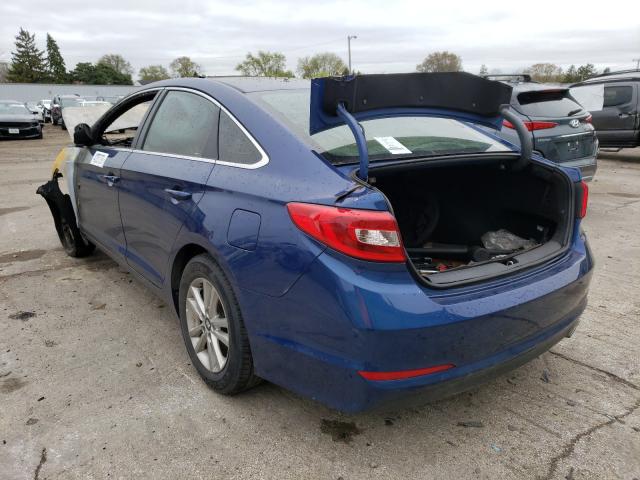 Photo 2 VIN: 5NPE24AF5HH470842 - HYUNDAI SONATA SE 