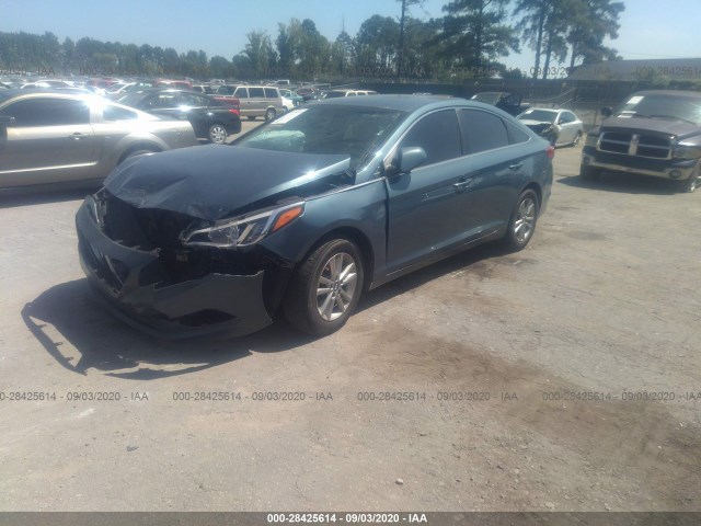 Photo 1 VIN: 5NPE24AF5HH492405 - HYUNDAI SONATA 