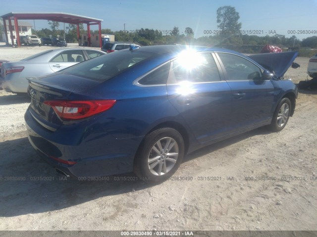 Photo 3 VIN: 5NPE24AF5HH500437 - HYUNDAI SONATA 