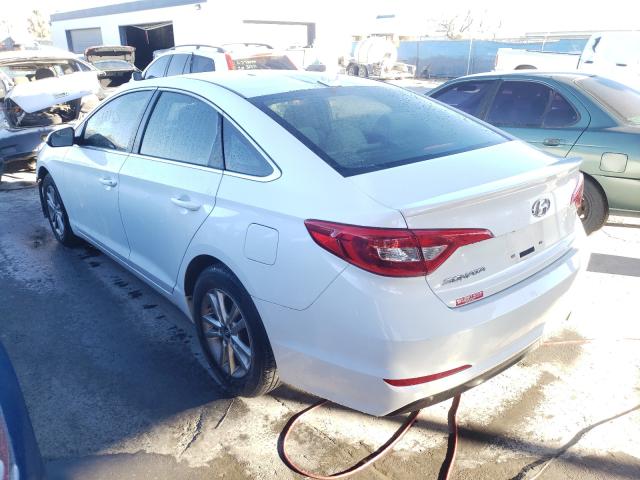 Photo 2 VIN: 5NPE24AF5HH506593 - HYUNDAI SONATA SE 