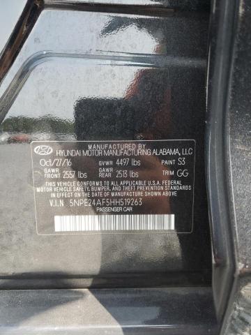 Photo 11 VIN: 5NPE24AF5HH519263 - HYUNDAI SONATA SE 