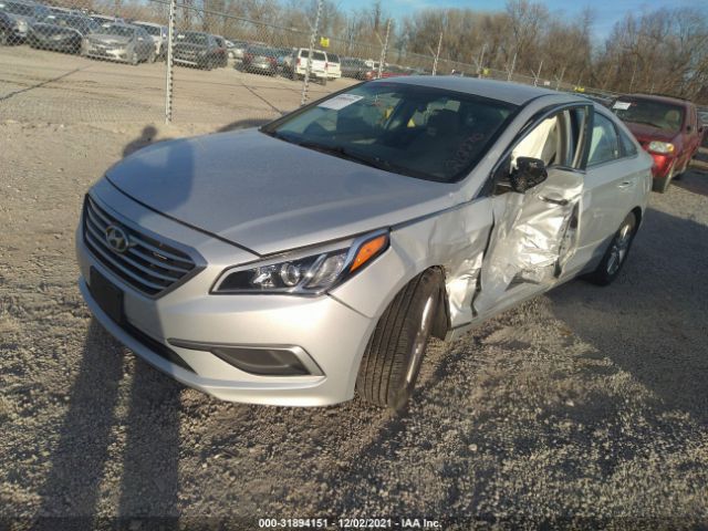 Photo 1 VIN: 5NPE24AF5HH529646 - HYUNDAI SONATA 