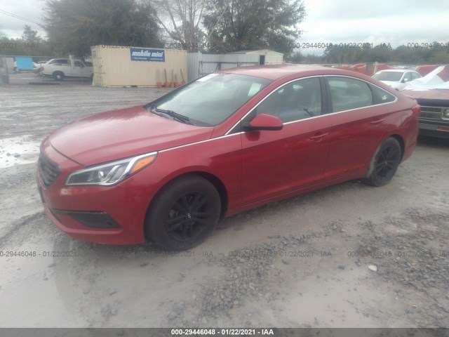 Photo 1 VIN: 5NPE24AF5HH537312 - HYUNDAI SONATA 