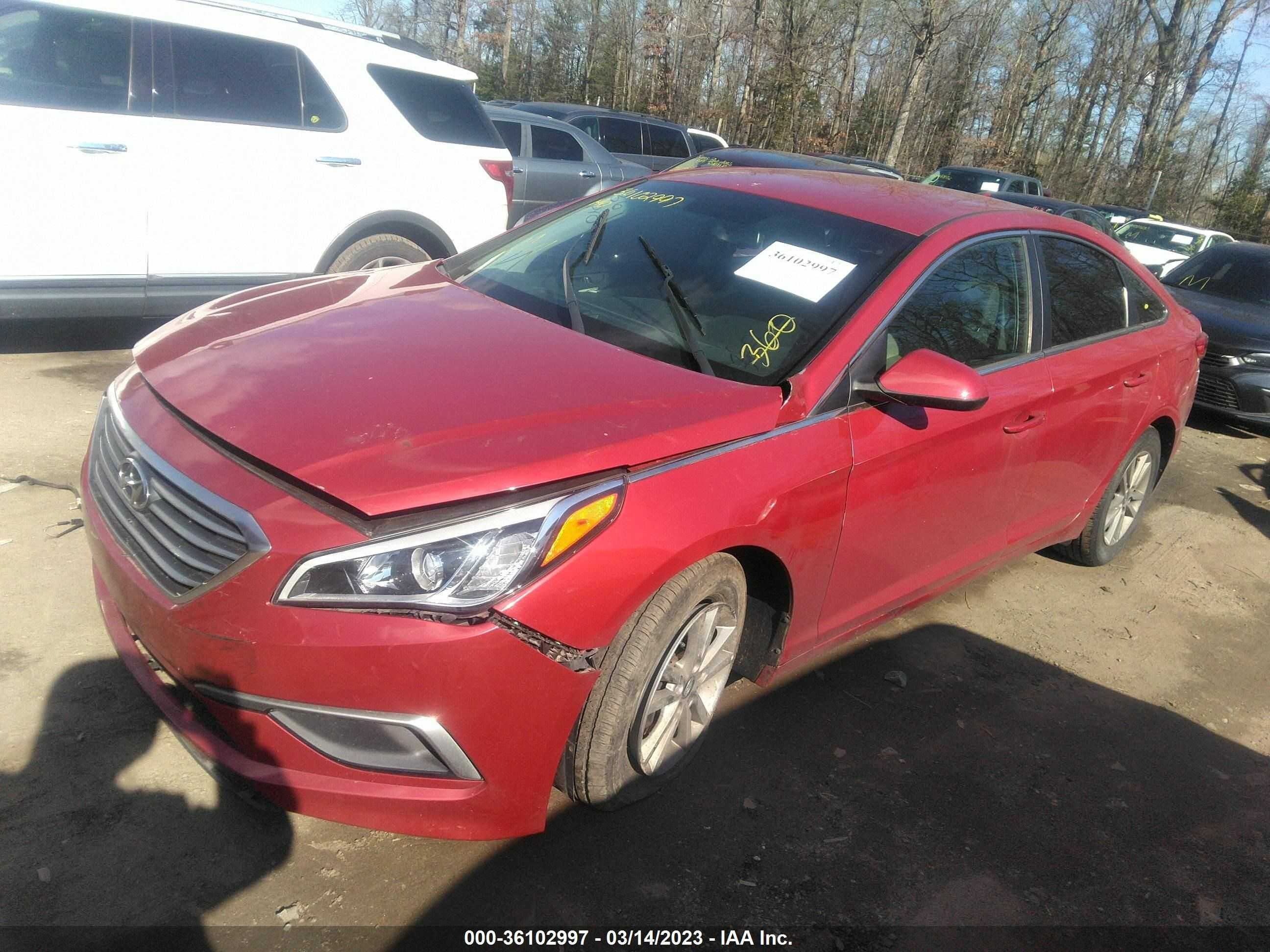 Photo 1 VIN: 5NPE24AF5HH538959 - HYUNDAI SONATA 