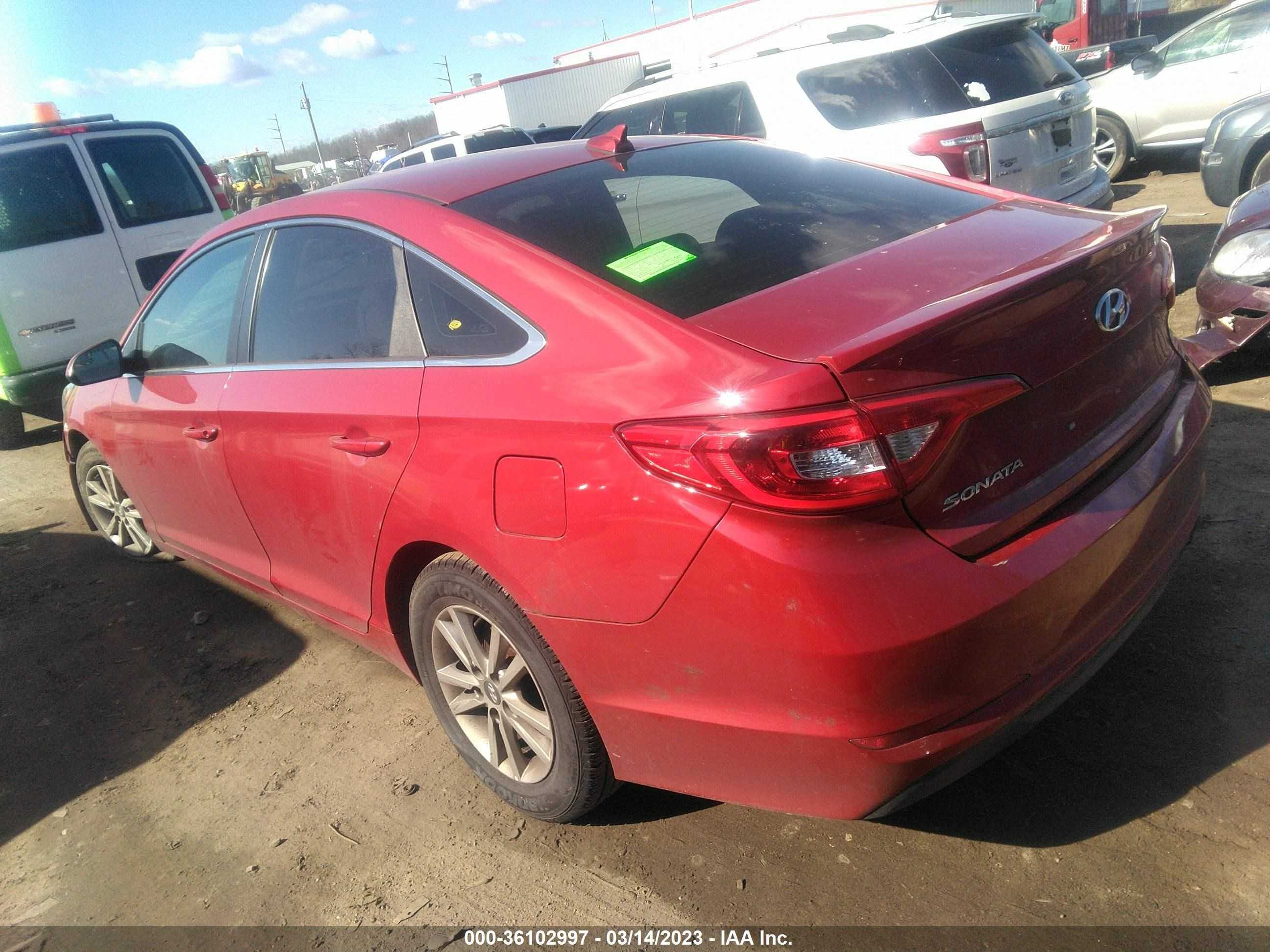 Photo 2 VIN: 5NPE24AF5HH538959 - HYUNDAI SONATA 