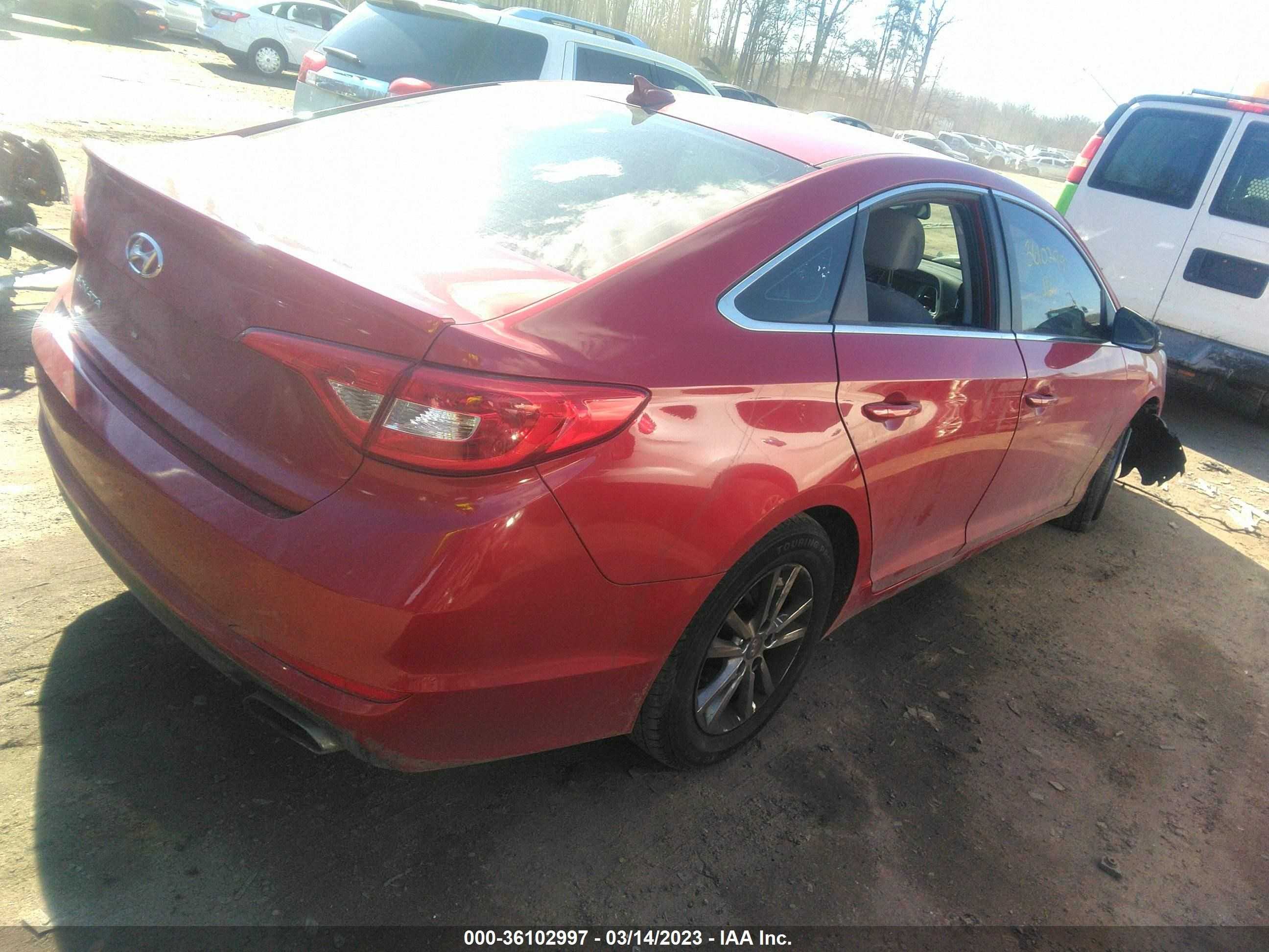 Photo 3 VIN: 5NPE24AF5HH538959 - HYUNDAI SONATA 