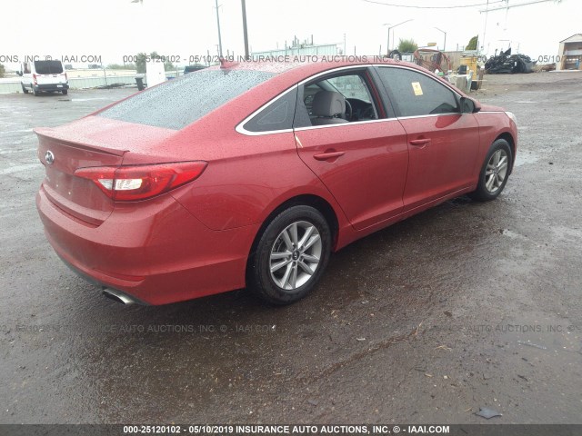 Photo 3 VIN: 5NPE24AF5HH544678 - HYUNDAI SONATA 