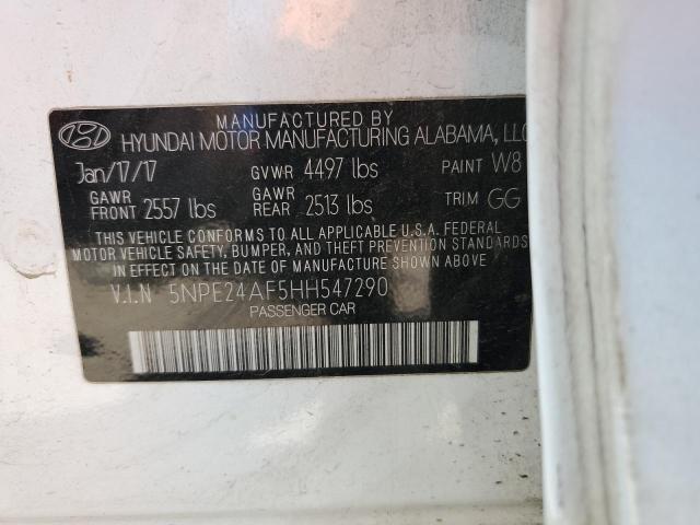 Photo 11 VIN: 5NPE24AF5HH547290 - HYUNDAI SONATA SE 