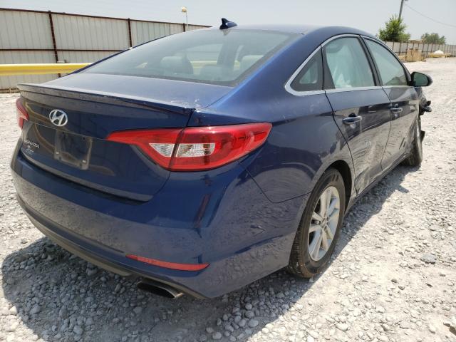 Photo 3 VIN: 5NPE24AF5HH553798 - HYUNDAI SONATA SE 