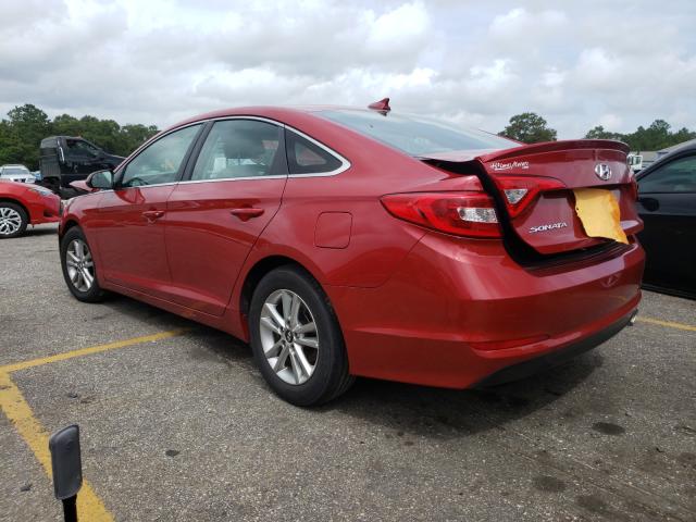 Photo 2 VIN: 5NPE24AF5HH555857 - HYUNDAI SONATA SE 