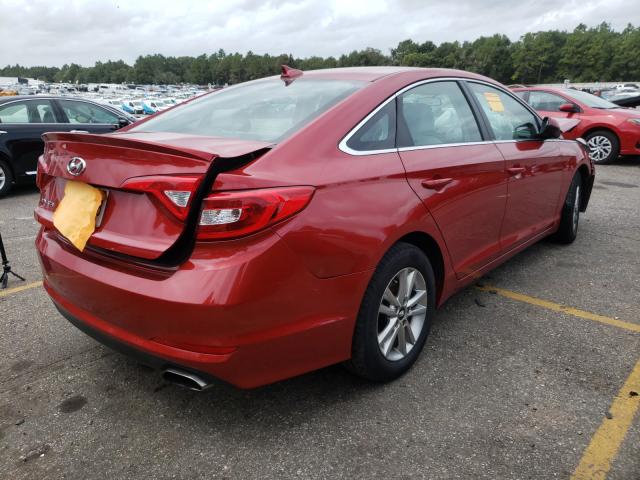 Photo 3 VIN: 5NPE24AF5HH555857 - HYUNDAI SONATA SE 