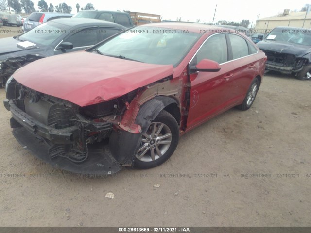 Photo 1 VIN: 5NPE24AF5HH558628 - HYUNDAI SONATA 