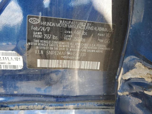 Photo 11 VIN: 5NPE24AF5HH567300 - HYUNDAI SONATA SE 