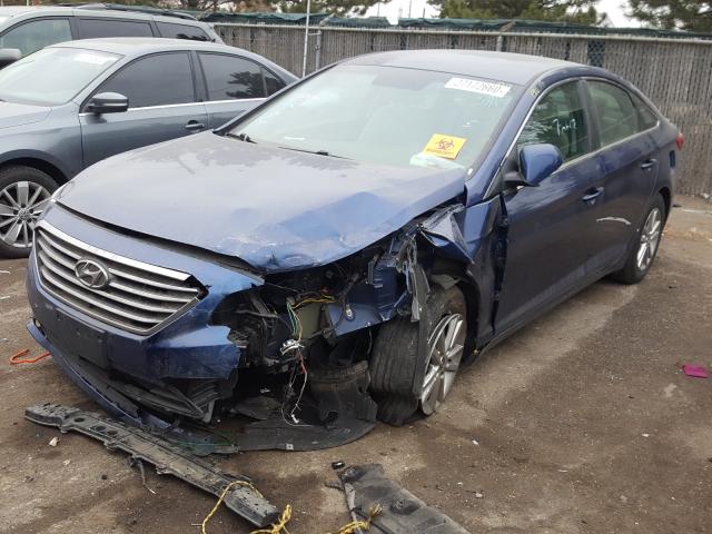 Photo 1 VIN: 5NPE24AF5HH575865 - HYUNDAI SONATA SE 