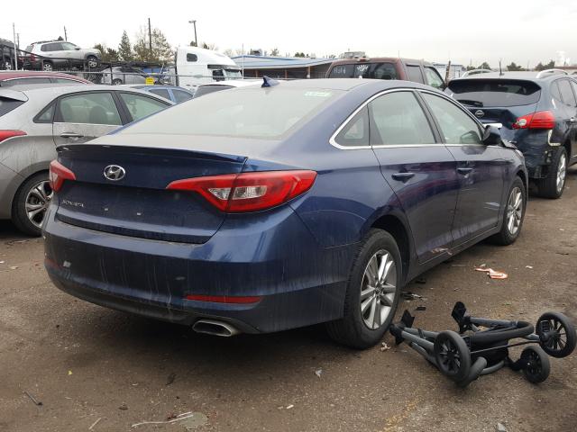 Photo 3 VIN: 5NPE24AF5HH575865 - HYUNDAI SONATA SE 