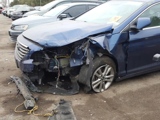 Photo 8 VIN: 5NPE24AF5HH575865 - HYUNDAI SONATA SE 