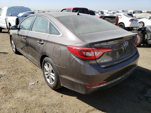 Photo 2 VIN: 5NPE24AF5HH579012 - HYUNDAI SONATA SE 