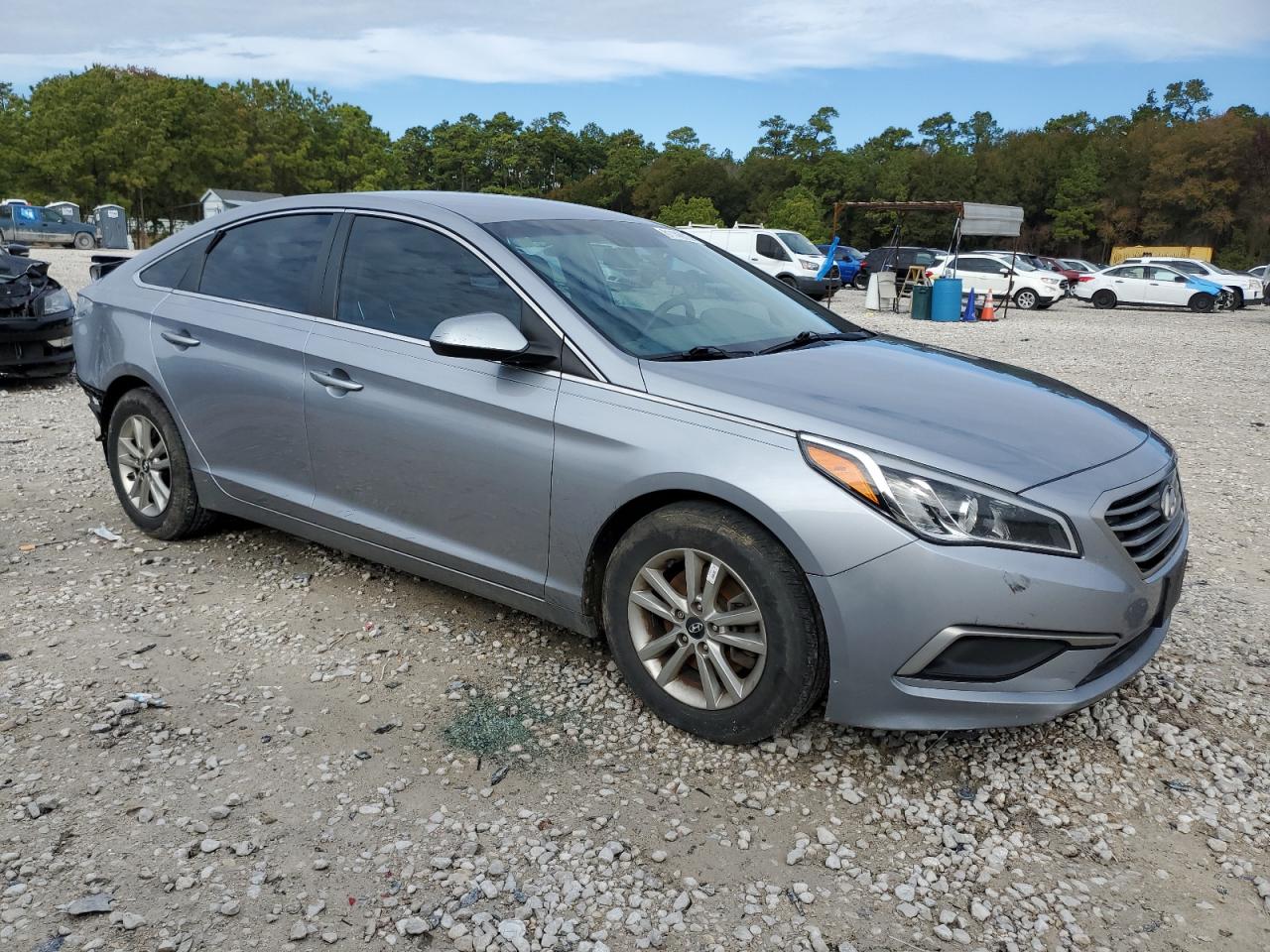 Photo 3 VIN: 5NPE24AF5HH594433 - HYUNDAI SONATA 