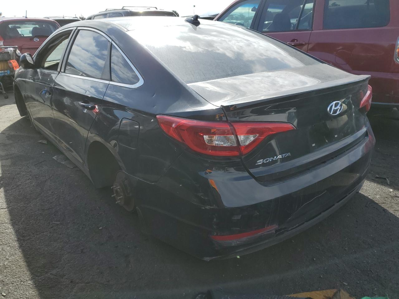 Photo 1 VIN: 5NPE24AF5HH594867 - HYUNDAI SONATA 