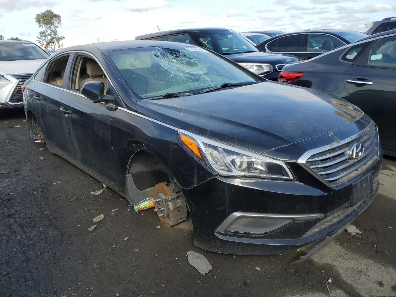 Photo 3 VIN: 5NPE24AF5HH594867 - HYUNDAI SONATA 